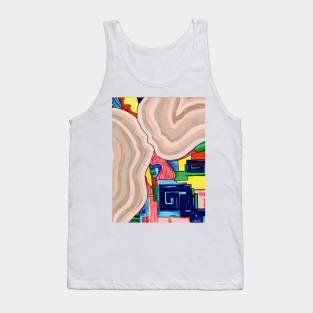 Kiss Me in Slow Motion Painting Tank Top